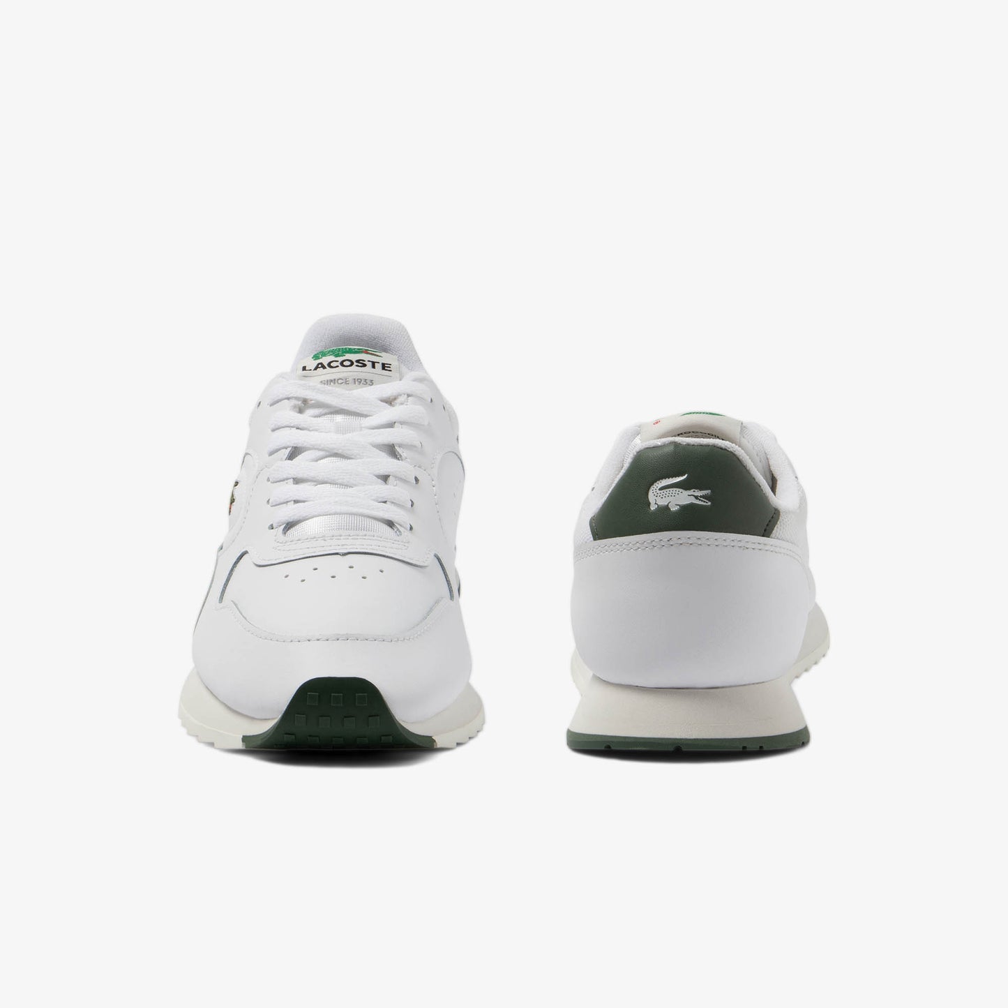 Lacoste Line Track Leather Trainers