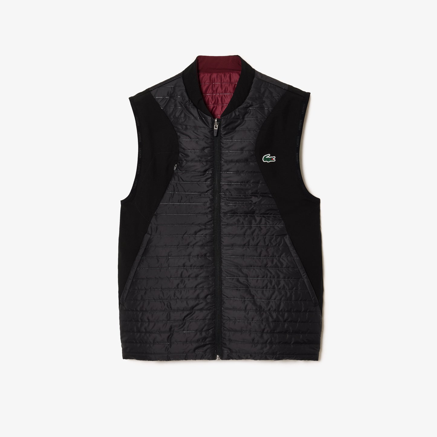 Lacoste Men's Sport Padded And Reversible Vest Jacket