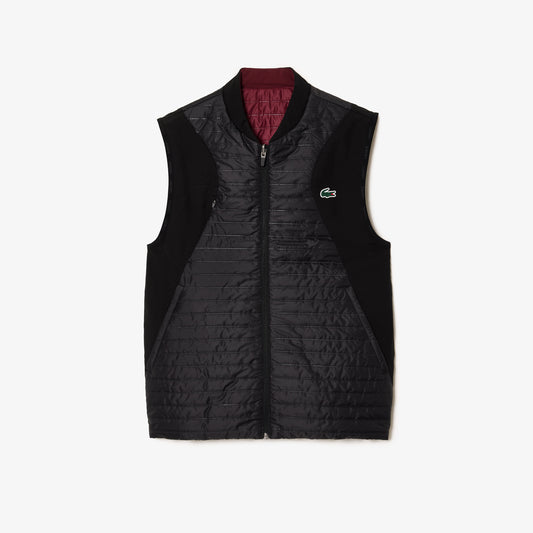 Lacoste Men's Sport Padded And Reversible Vest Jacket