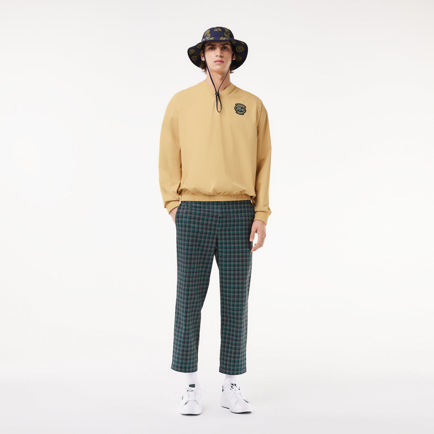 Lacoste Sportsuit Loose Fit Golf Windbreaker Sweatshirt