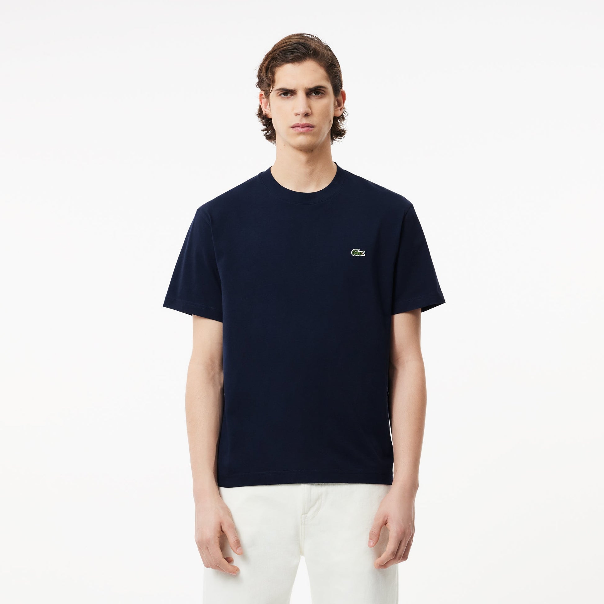 Lacoste Classic Fit Cotton Jersey T - shirt - Lacoste Nigeria - TH7318 - 00 - 031 - M