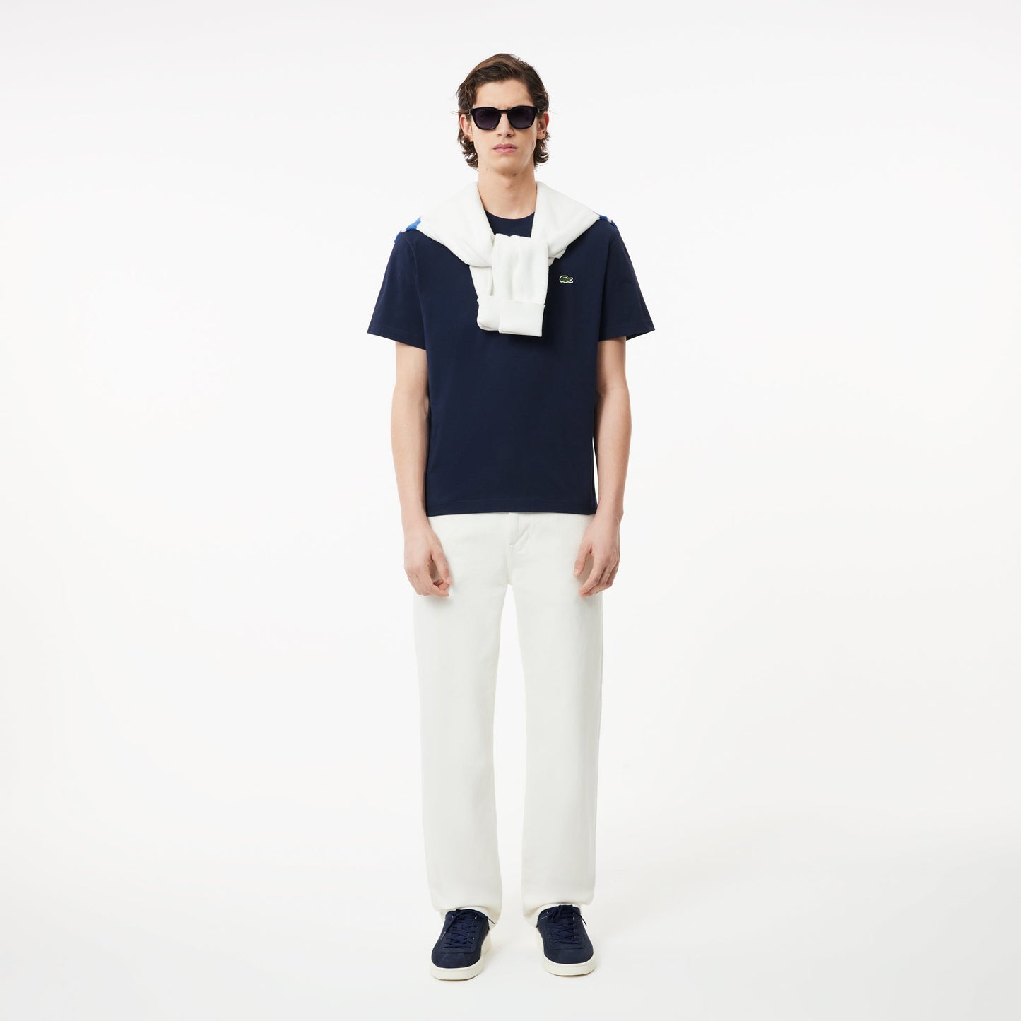 Lacoste Classic Fit Cotton Jersey T - shirt - Lacoste Nigeria - 