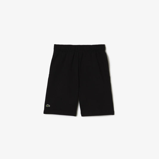 Lacoste Kids' Organic Brushed Cotton Fleece Shorts - Lacoste Nigeria - GJ9733_00_031_6A