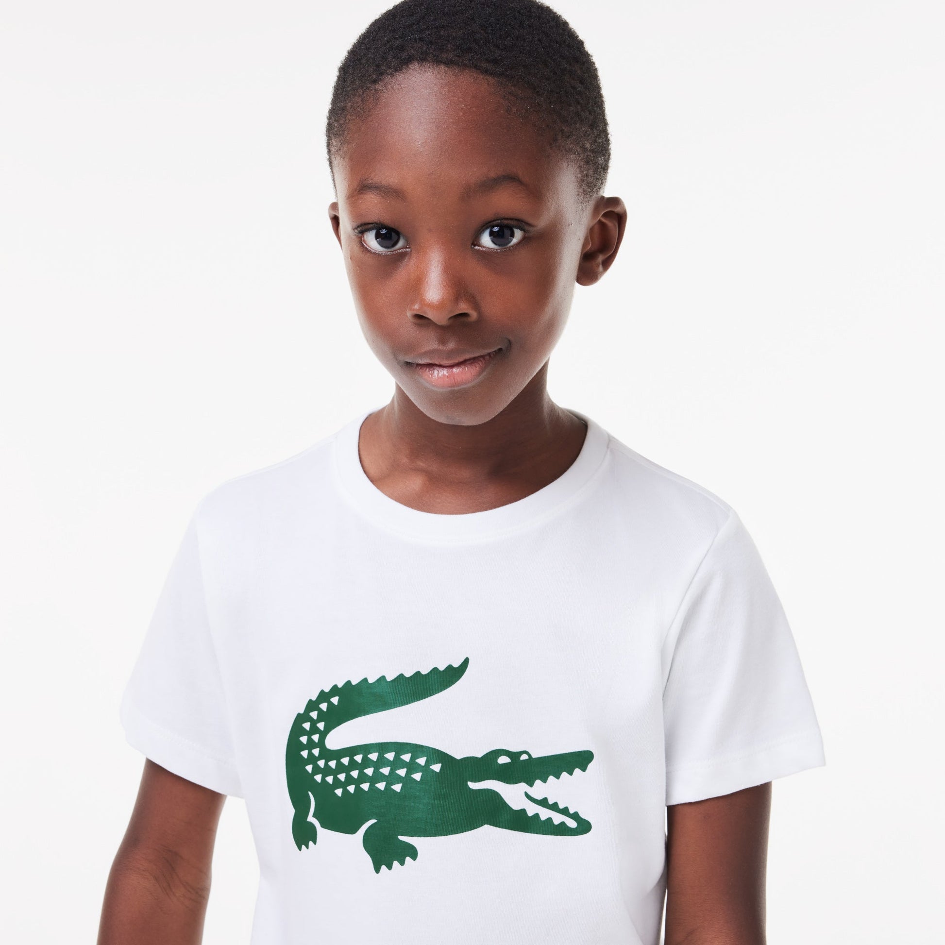 Lacoste Kids' Sport Tennis Technical Jersey Oversized Croc T - shirt - Lacoste Nigeria - TJ2910_00_737_10A