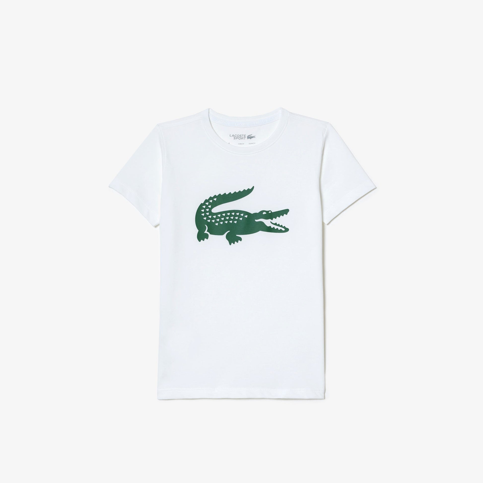 Lacoste Kids' Sport Tennis Technical Jersey Oversized Croc T - shirt - Lacoste Nigeria - TJ2910_00_737_10A