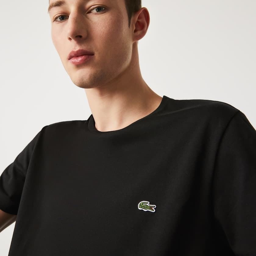 Lacoste Men’s Crew Neck Cotton T - shirt - Lacoste Nigeria - 