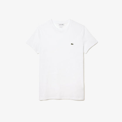 Lacoste Men's Crew Neck Pima Cotton Jersey T - Shirt - Lacoste Nigeria - 