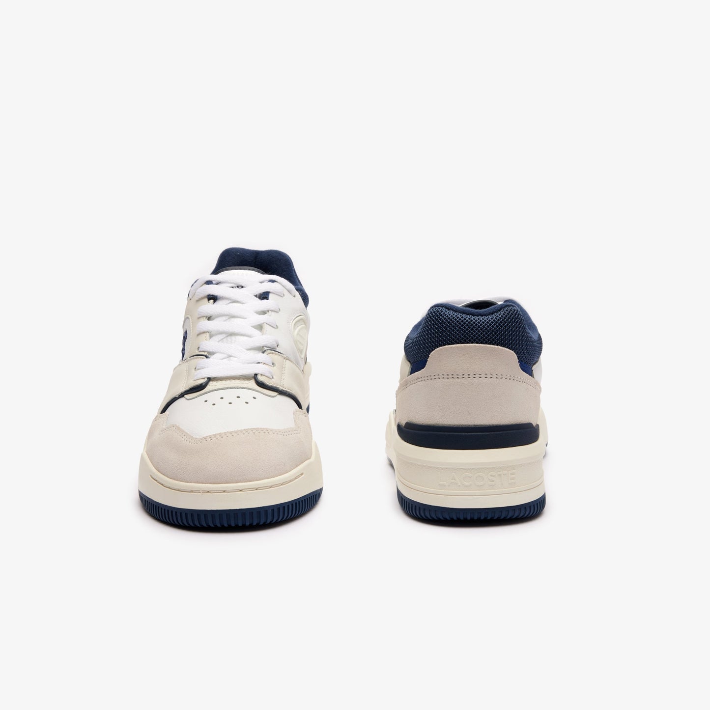 Lacoste Men's Lineshot Leather Logo Trainers - Lacoste Nigeria - 47SMA0062 - 081 - 8