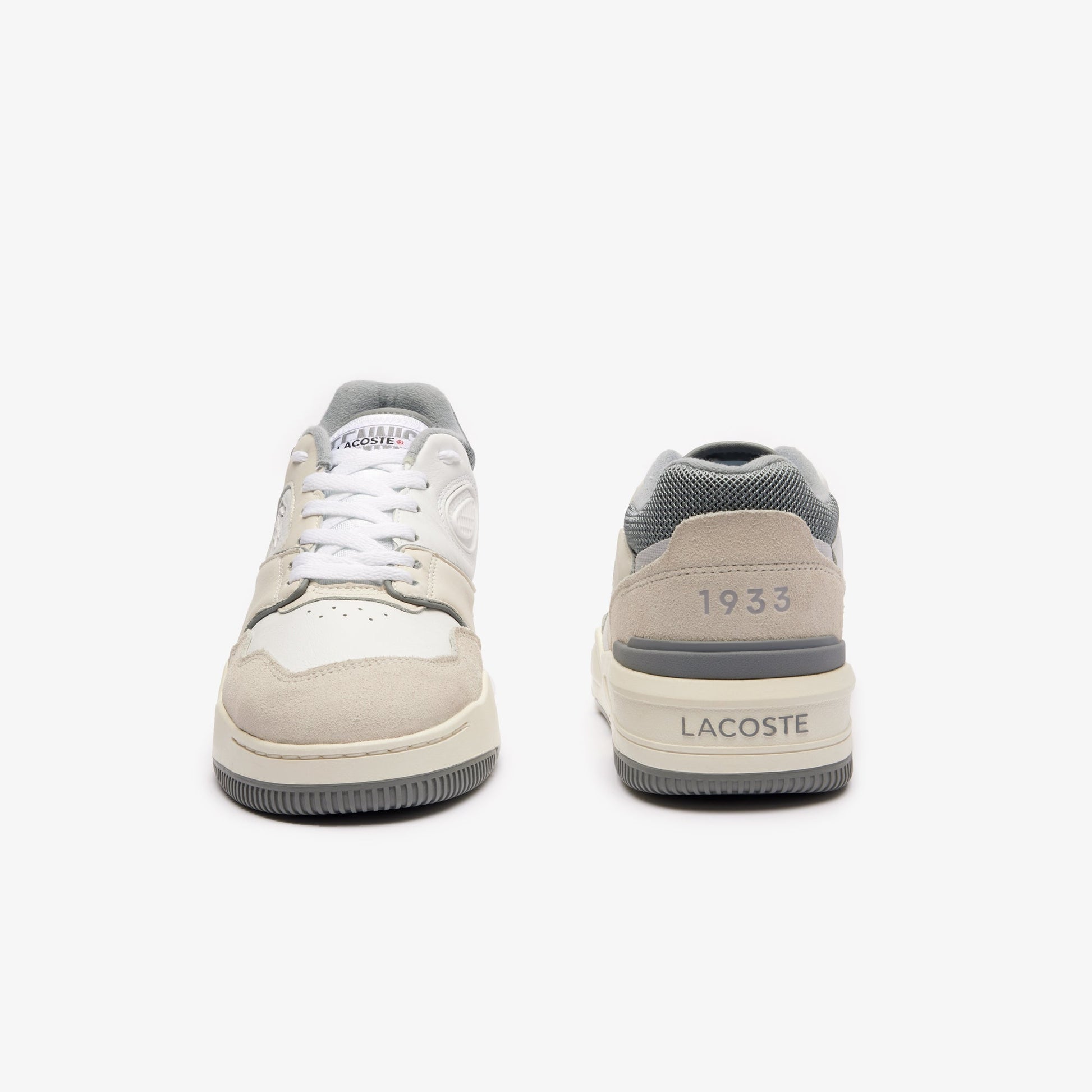 Lacoste Men's Lineshot Leather Logo Trainers - Lacoste Nigeria - 47SMA0062 - 081 - 8