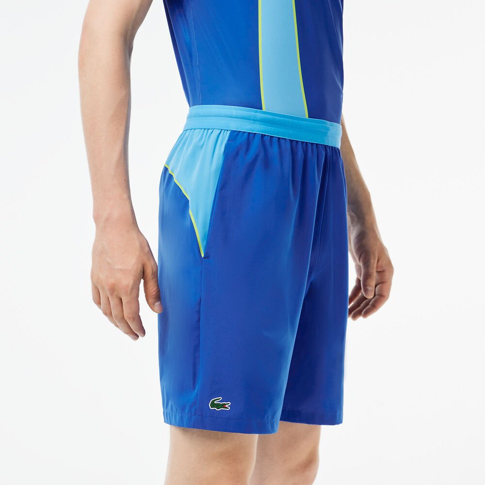 Lacoste Men's Sport X Novak Djokovic Cplourblock Shorts - Lacoste Nigeria - 