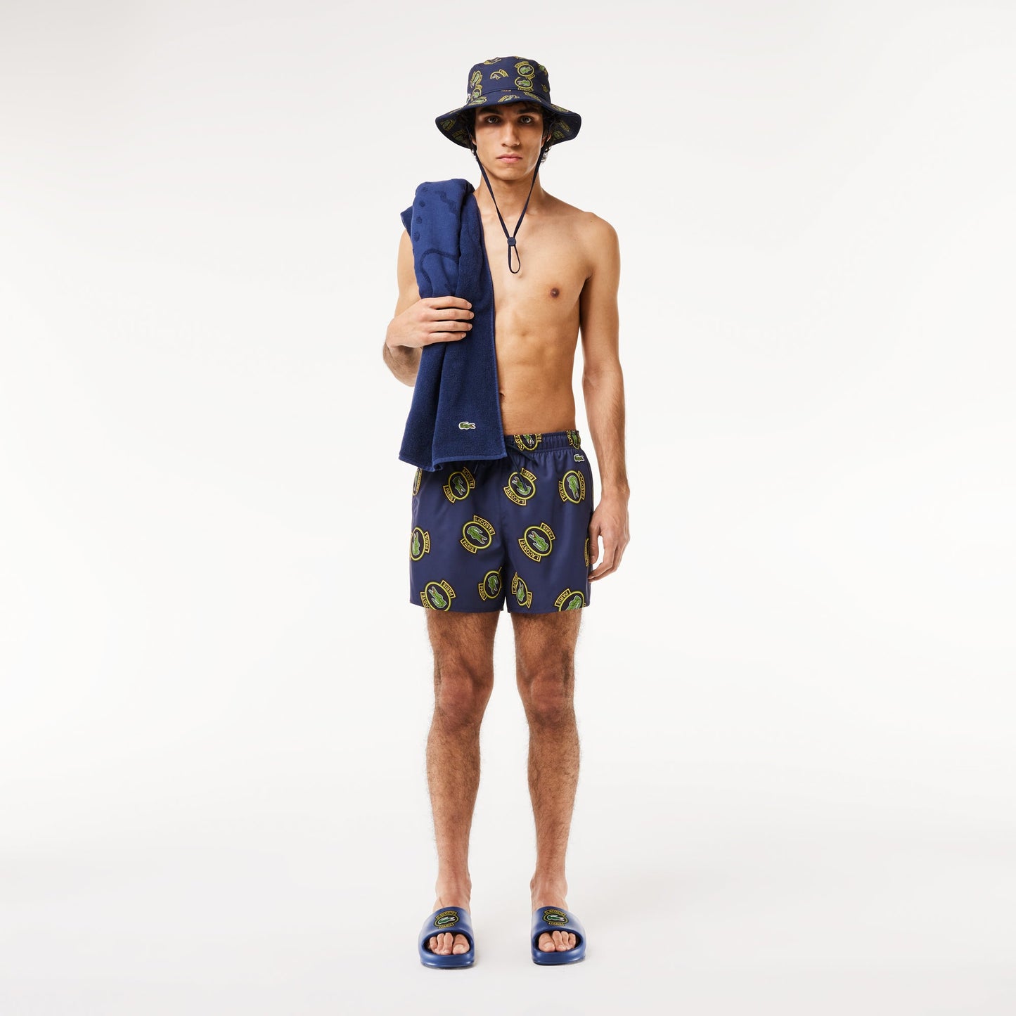 Lacoste Men's Swimwear Printed Short - Lacoste Nigeria - MH7272 - 00 - Z57 - M