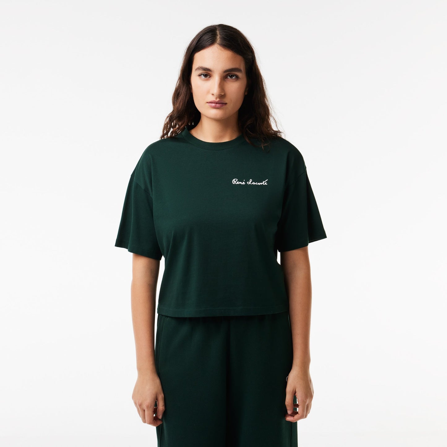 Lacoste Relaxed Fit Text Print T - shirt - Lacoste Nigeria - TF1605 - 00 - YZP - 34