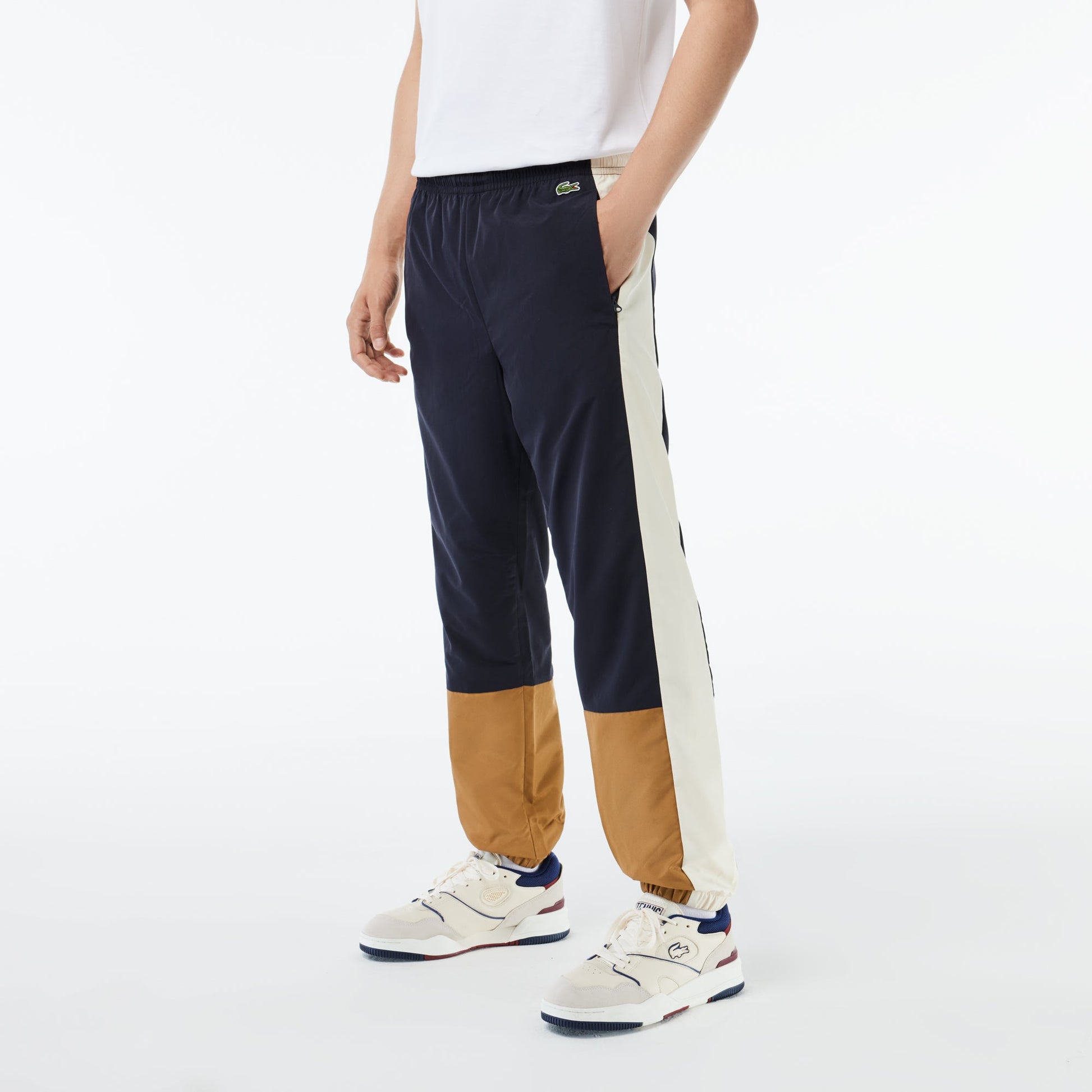 Lacoste Showerproof Colourblock Sportsuit Track Pants - Lacoste Nigeria - 