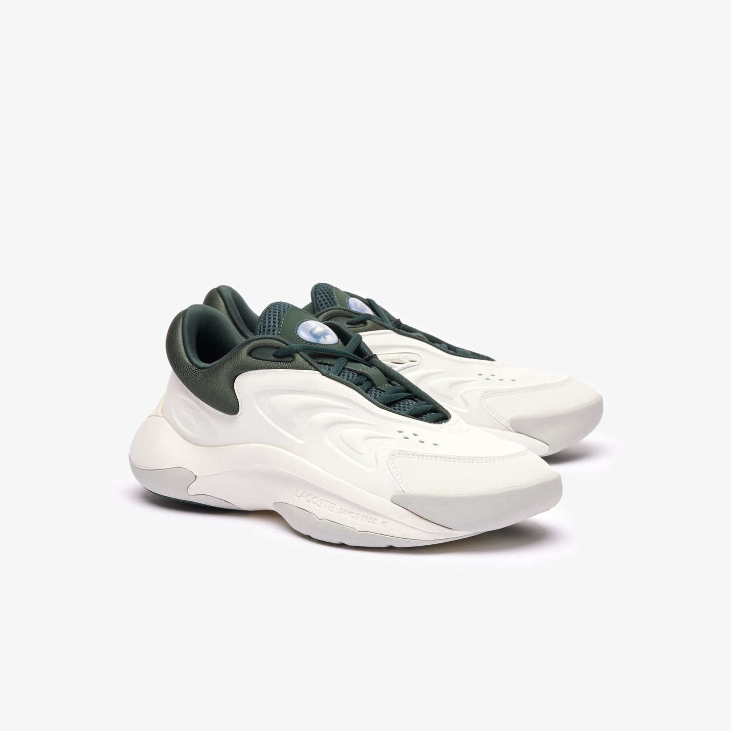 Lacoste Sport Aceline Men's Beige Sneakers - Lacoste Nigeria - 47SMA0075 - 1Y5 - 9