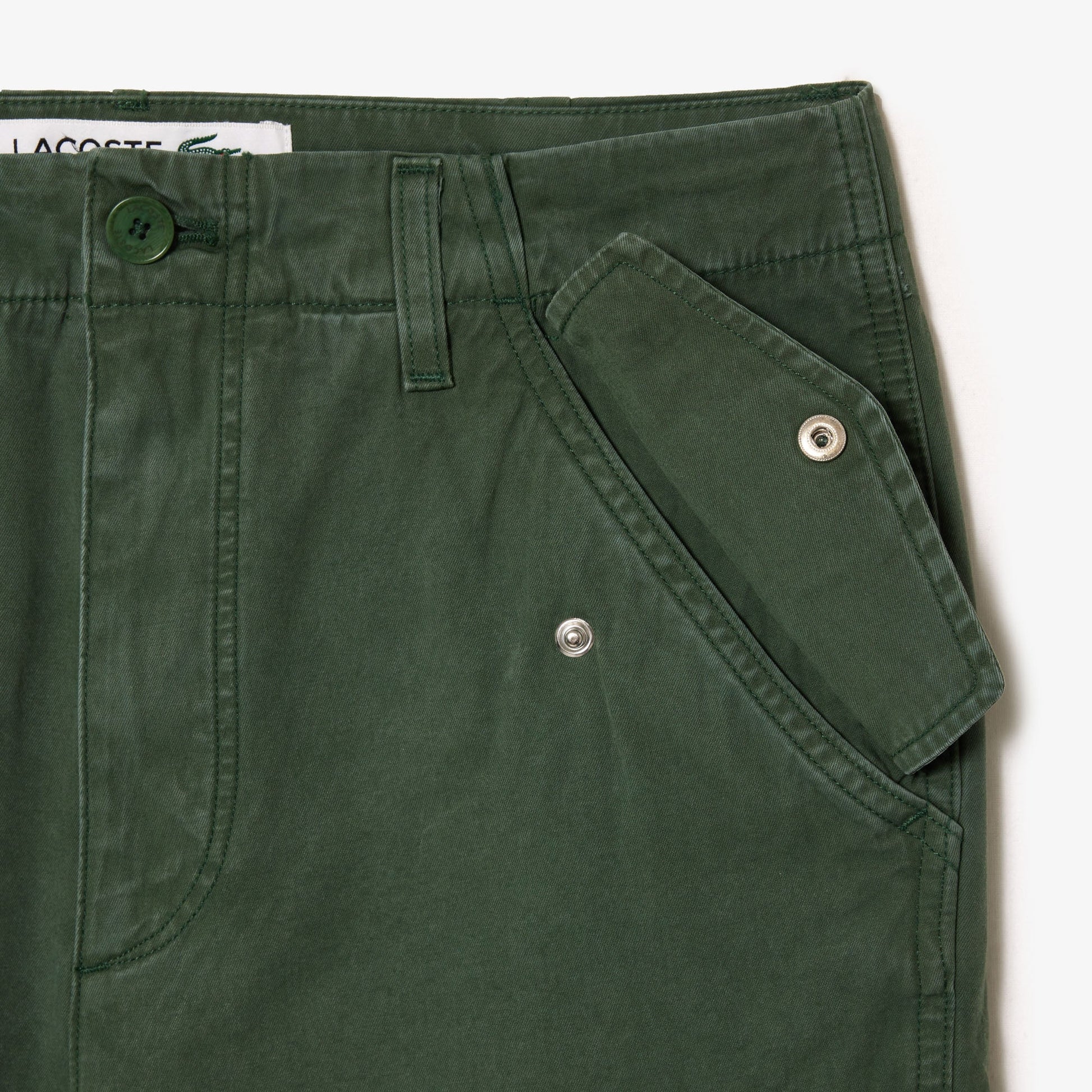 Lacoste Straight Fit Cotton Cargo Pants - Lacoste Nigeria - 