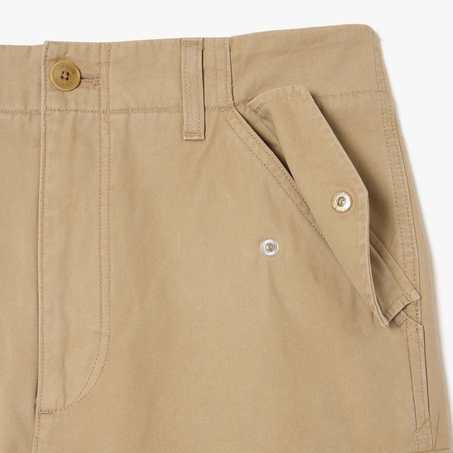 Lacoste Straight Fit Cotton Cargo Pants - Lacoste Nigeria - 