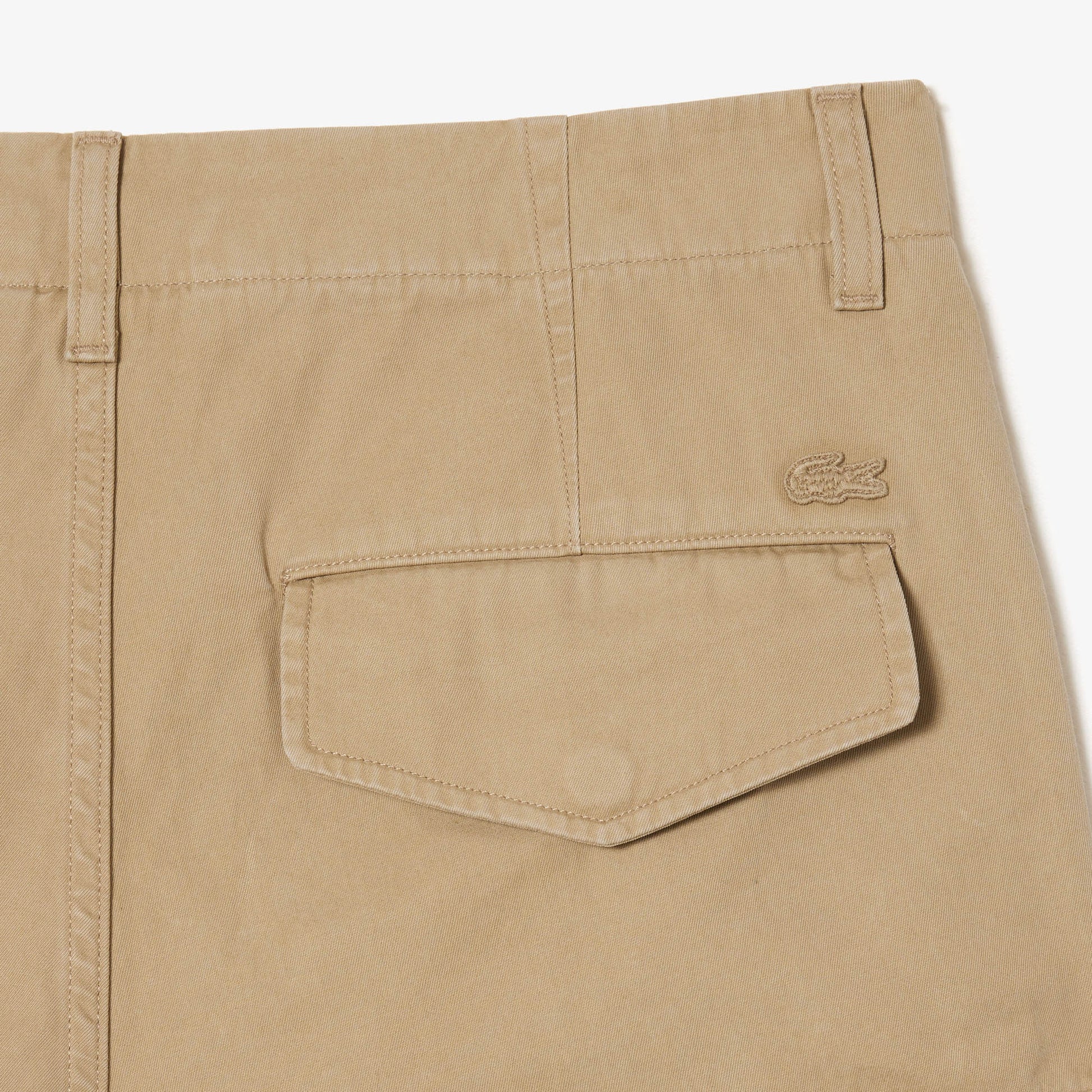 Lacoste Straight Fit Cotton Cargo Pants - Lacoste Nigeria - 