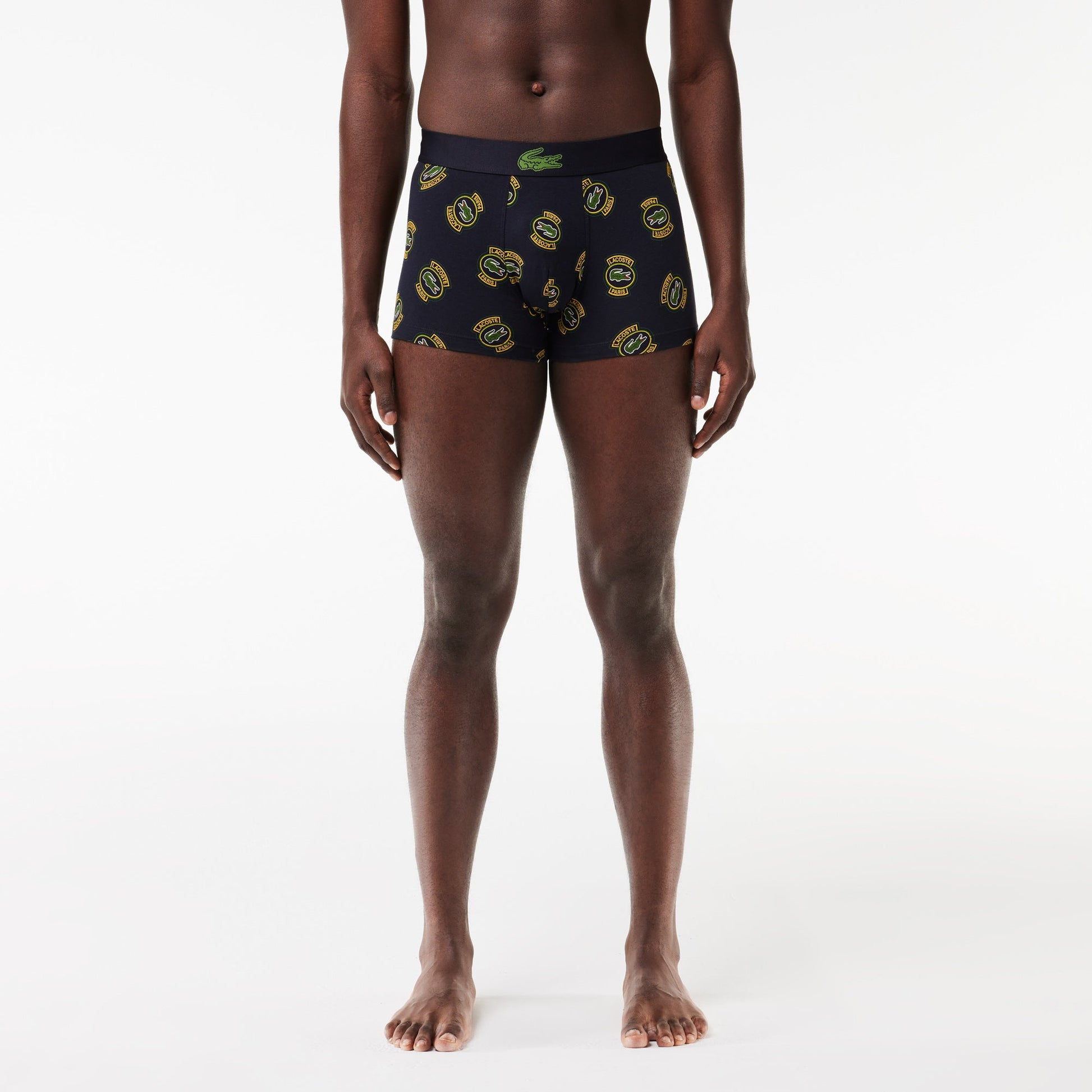 Lacoste Stretch Jersey Print Trunks - Lacoste Nigeria - 5H8396 - 00 - KG2 - M